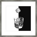 Ice And Wine Framed Print