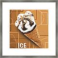 Ice Cream Framed Print