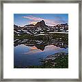 Ice Lakes Basin Sunrise Framed Print