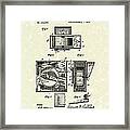 Ice Machine 1889 Patent Art Framed Print