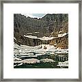 Iceberg Lake Framed Print