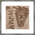 Ices On The Beach Framed Print