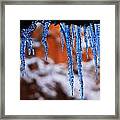 Icicles 1 Framed Print