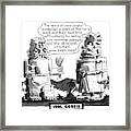 Idol Gossip Framed Print