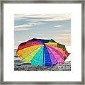If Life Were Just A Rainbow All The Time Framed Print