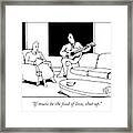 If Music Be The Food Of Love Framed Print