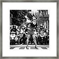 Ignore It, Enjoy Poses On The Streets Framed Print