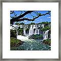 Iguazu Falls In Argentina Framed Print