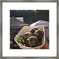 @ihsansfalafel Game-changing Falafel At Framed Print