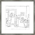 I'm Late, You're Angry - We Quarrel Framed Print