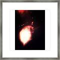 I'm Only A Man With A Candle To Guide Framed Print
