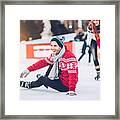 I'm Still Learning How To Skating On Ice Framed Print