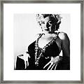 Marilyn Monroe Eyes Framed Print