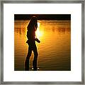 In Her Element Framed Print In Her Element Framed Print