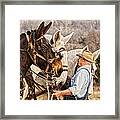 In The Company Of Giants Framed Print