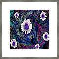 In The Magic Forest In The Temple Of Colors Framed Print