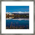 In The White Mountains Framed Print