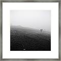 In Wind And Cloud Framed Print