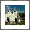 Indian Mission United Methodist Church Harbeson Delaware Framed Print