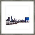 Indianapolis White Out Framed Print