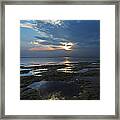Inlet Shore Sunrise Framed Print