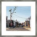 Inner City Streets - Camden, Nj Framed Print