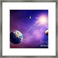Inner Solar System Planets Framed Print Inner Solar System Planets Framed Print