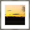 Inspirational Sunset Framed Print