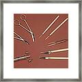 Instruments For Eye Surgery Framed Print
