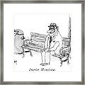 Interior Monologue Framed Print