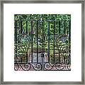 Iron Gates Framed Print