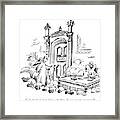 Is He The God Of The Old Or The New Testament Framed Print