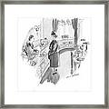 Is There Any Change In The Petits-fours Situation? Framed Print