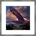 Isaiah 40 31 Framed Print