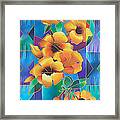 Island Flowers - Allamanda Framed Print