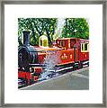 Isle Of Man Steam Locomotive Framed Print