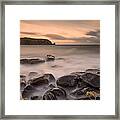 Isle Of Muck Sunset Framed Print