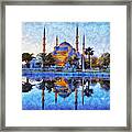 Istanbul Blue Mosque Framed Print