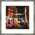 Istiklal Caddesi. Not My Favorite St In Framed Print