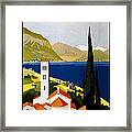 Italian Lakes Framed Print