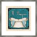 Italianate Bath Framed Print