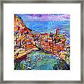 Italy Vernazza Cinque Terre Framed Print