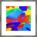 It's All About The Color Framed Print