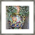 Ivy And Vase Framed Print