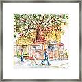 J J Locks And Shoes In Little Tokyo - Los Angeles - California Framed Print