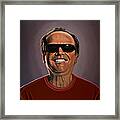 Jack Nicholson 2 Framed Print