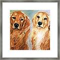 Henry And Jakie Framed Print