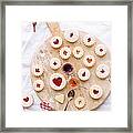 Jam Cookies Framed Print