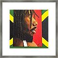 Jamaica Buju Framed Print