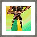 Jamaican Belly Dancer Framed Print